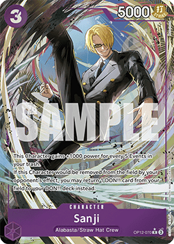 Sanji OP12 - 070 V2 [OP12] [Inglese] Alternate Art