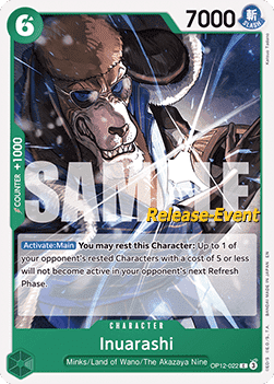 Inuarashi OP12 - 022 [OP12P] [Inglese] Common