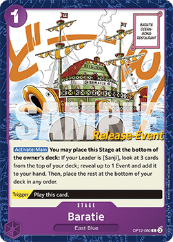 Baratie OP12 - 080 [OP12P] [Inglese] Common