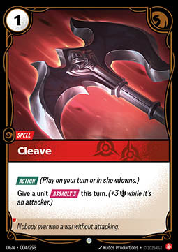 Cleave [OGN] [Inglese]