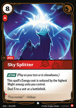 Sky Splitter [OGN] [Inglese]