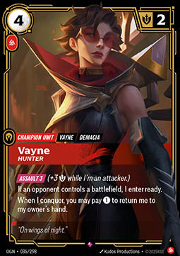 Vayne , Hunter [OGN] [Inglese]