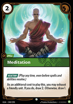 Meditation [OGN] [Inglese]