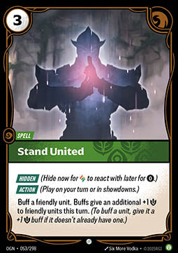 Stand United [OGN] [Inglese]