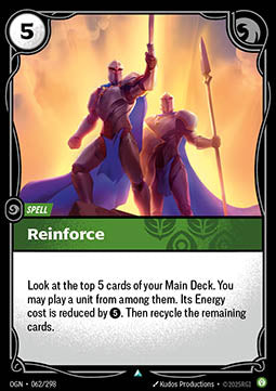 Reinforce [OGN] [Inglese]