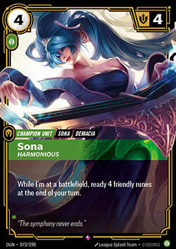 Sona , Harmonious [OGN] [Inglese]
