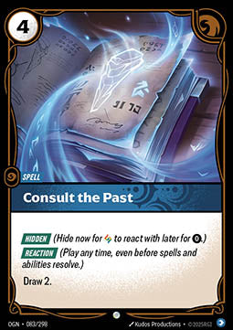 Consult the Past [OGN] [Inglese]