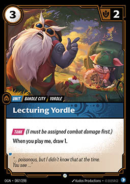 Lecturing Yordle [OGN] [Inglese]