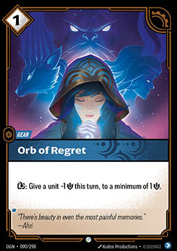 Orb of Regret [OGN] [Inglese]