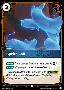 Sprite Call [OGN] [Inglese]