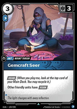 Gemcraft Seer [OGN] [Inglese]