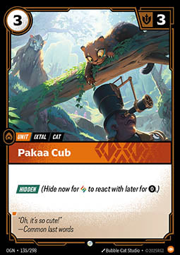 Pakaa Cub [OGN] [Inglese]