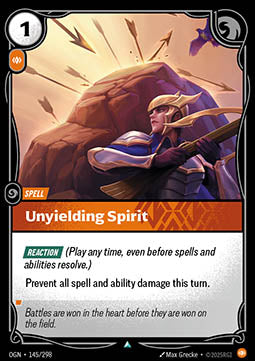 Unyielding Spirit [OGN] [Inglese]