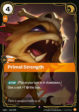 Primal Strength [OGN] [Inglese]