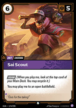 Sai Scout [OGN] [Inglese]