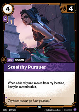 Stealthy Pursuer [OGN] [Inglese]