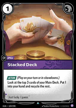 Stacked Deck [OGN] [Inglese]