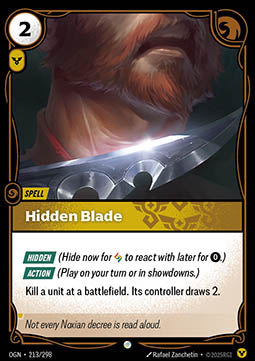 Hidden Blade [OGN] [Inglese]