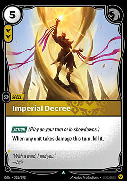 Imperial Decree [OGN] [Inglese]