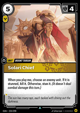 Solari Chief [OGN] [Inglese]