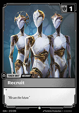 Recruit V 3 - Common [OGN] [Inglese]