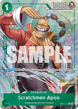 Scratchmen Apoo EB01 - 015 V2 [PRB02] [Inglese] Alternate Art
