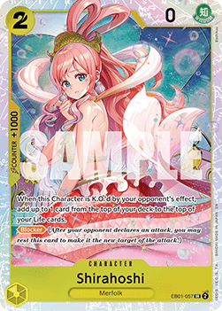 Shirahoshi EB01 - 057 [PRB02] [Inglese] Super Rare