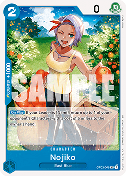 Nojiko OP03 - 048 V1 [PRB02] [Inglese] Uncommon