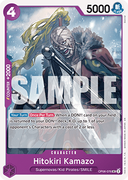 Hitokiri Kamazo OP06 - 076 V1 [PRB02] [Inglese] Uncommon