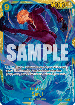 Sanji OP06 - 119 V1 [PRB02] [Inglese] Secret Rare