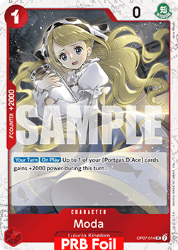 Moda OP07 - 014 V2 [PRB02] [Inglese] Uncommon
