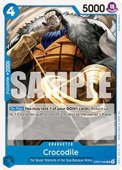 Crocodile OP07 - 040 V1 [PRB02] [Inglese] Uncommon