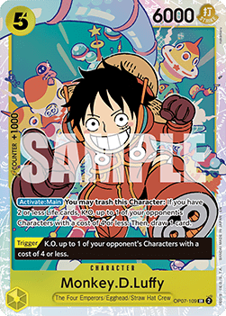 Monkey D Luffy OP07 - 109 [PRB02] [Inglese] Super Rare