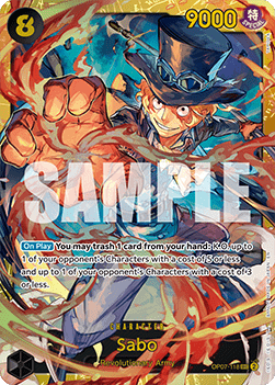 Sabo OP07 - 118 [PRB02] [Inglese] Secret Rare