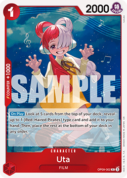 Uta OP09 - 002 [PRB02] [Inglese] Rare