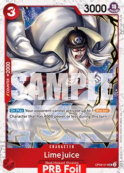 Limejuice OP09 - 014 V2 [PRB02] [Inglese] Uncommon