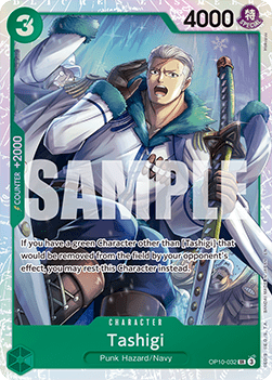 Tashigi OP10 - 032 [PRB02] [Inglese] Super Rare