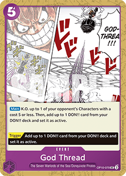 God Thread OP10 - 079 V1 [PRB02] [Inglese] Uncommon