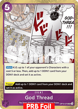 God Thread OP10 - 079 V2 [PRB02] [Inglese] Uncommon