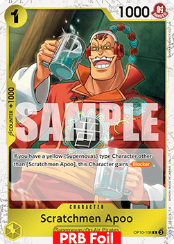 Scratchmen Apoo OP10 - 108 V2 [PRB02] [Inglese] Common
