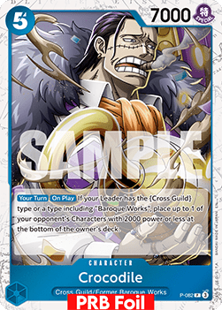 Crocodile P - 082 V2 [PRB02] [Inglese] Promo