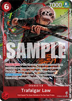 Trafalgar Law PRB02 - 002 V2 [PRB02] [Inglese] Alternate Art