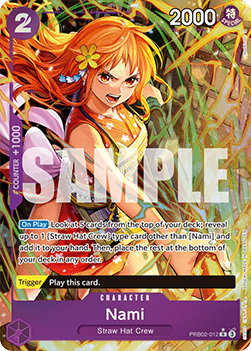 Nami PRB02 - 012 V2 [PRB02] [Inglese] Alternate Art
