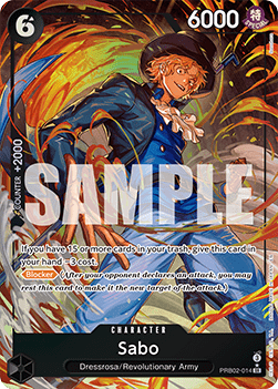 Sabo PRB02 - 014 V2 [PRB02] [Inglese] Alternate Art