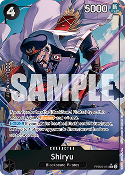 Shiryu PRB02 - 015 V2 [PRB02] [Inglese] Alternate Art