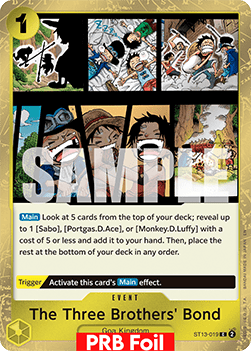 The Three Brothers' Bond ST13 - 019 V2 [PRB02] [Inglese] Common