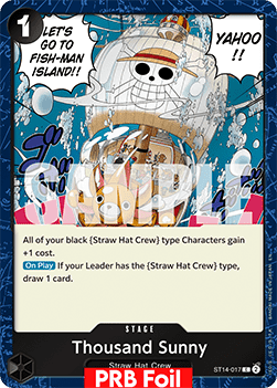 Thousand Sunny ST14 - 017 V2 [PRB02] [Inglese] Common
