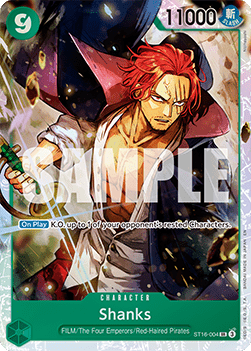 Shanks ST16 - 004 V1 [PRB02] [Inglese] Super Rare