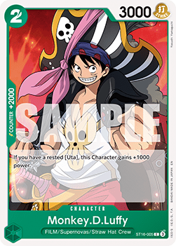 Monkey D Luffy ST16 - 005 V1 [PRB02] [Inglese] Common