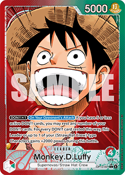 Monkey D Luffy OP13 - 001 V2 [OP13] [Inglese] Alternate Art